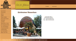 Desktop Screenshot of duerkheimer-fass.de